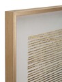 Tablou decorativ Abstract -H, Mauro Ferretti, 60x60 cm, canvas/lemn de pin/plastic, multicolor