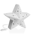 Lampa de masa Star, Versa, 1 x E14, 27.2x25.3 cm, portelan