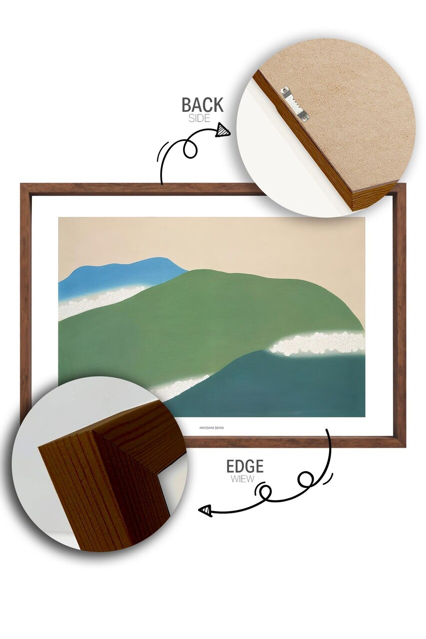 Tablou decorativ, Lmnmdlkahve10, Vopsea: 100% MDF (grosime: 2,7 mm), Multicolor - view 3