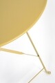 Set mobilier de gradina Bistro 3 piese Wissant, Bizzotto, otel, finisaj mat, ocru