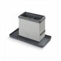 Organizator pentru chiuveta Tidytex, Metaltex, 24x13x14 cm, plastic, gri