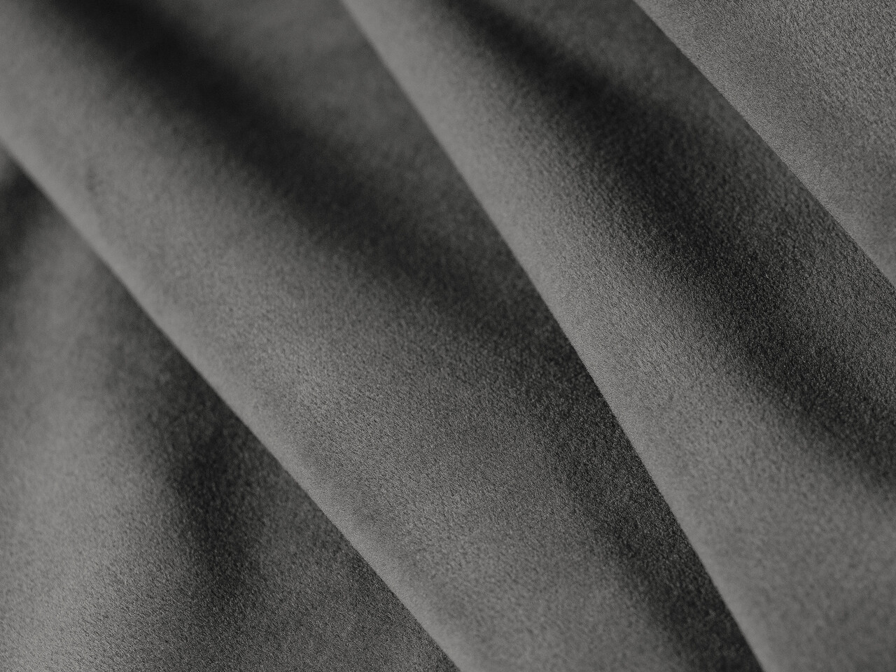 Coltar stanga 4 locuri, Kate, Micadoni, 252x220x76 cm, catifea, gri inchis - 2 | YEO