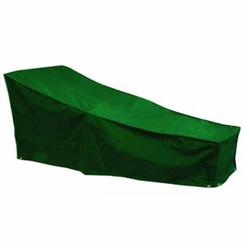Husa de protectie pentru sezlong Green Jocca, 175 x 76 x 70 cm, tesatura polietilen laminat, verde