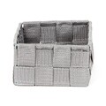Organizator dulap, Compactor, Tex Small, 12 x 12 x 7 cm, textil, gri
