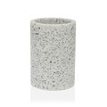Suport periute si pasta de dinti Ibarra, Versa, 7.3 x 10.4 cm, polirasina, alb