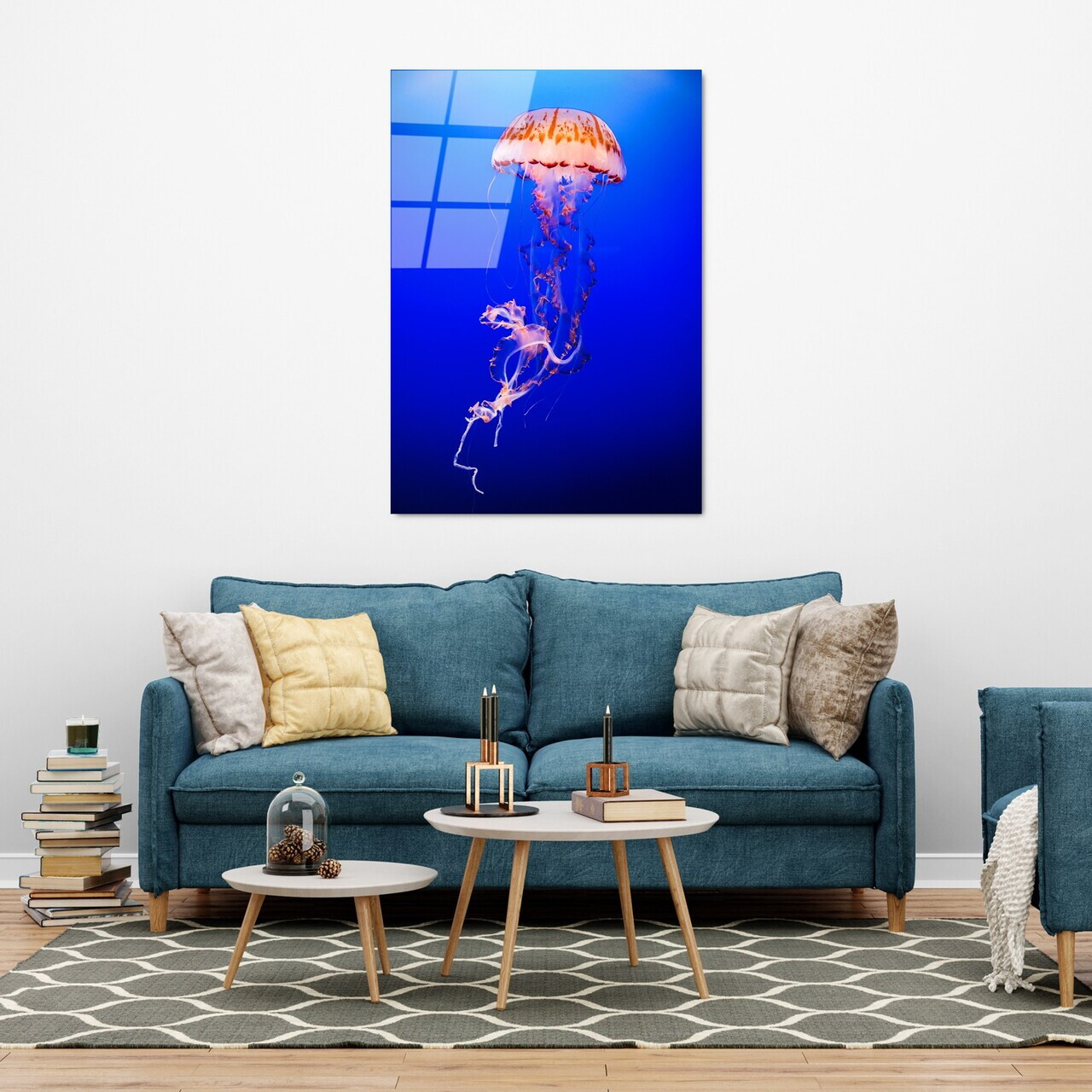 Tablou decorativ, UV-154 70 x 100, 70 x 100 cm, Multicolor — imaginea 3