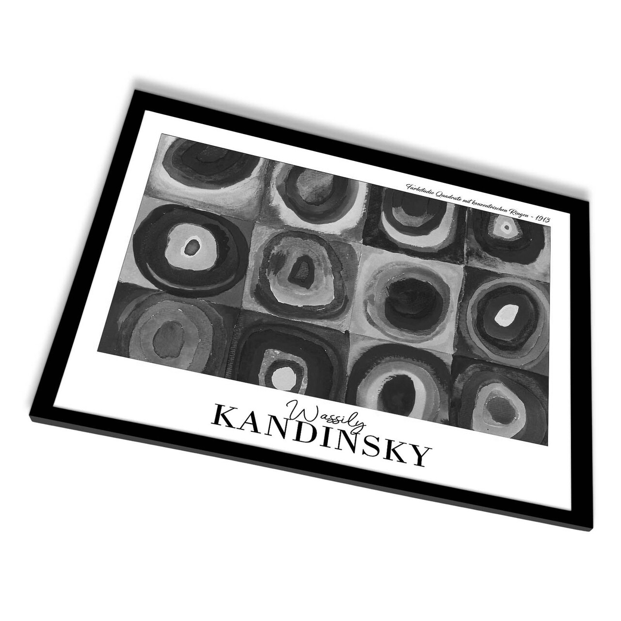 Tablou decorativ, 4262SYHKANDINSKY-020, Fundal: 100% MDF (Grosime: 2,7 mm), Multicolor - view 4