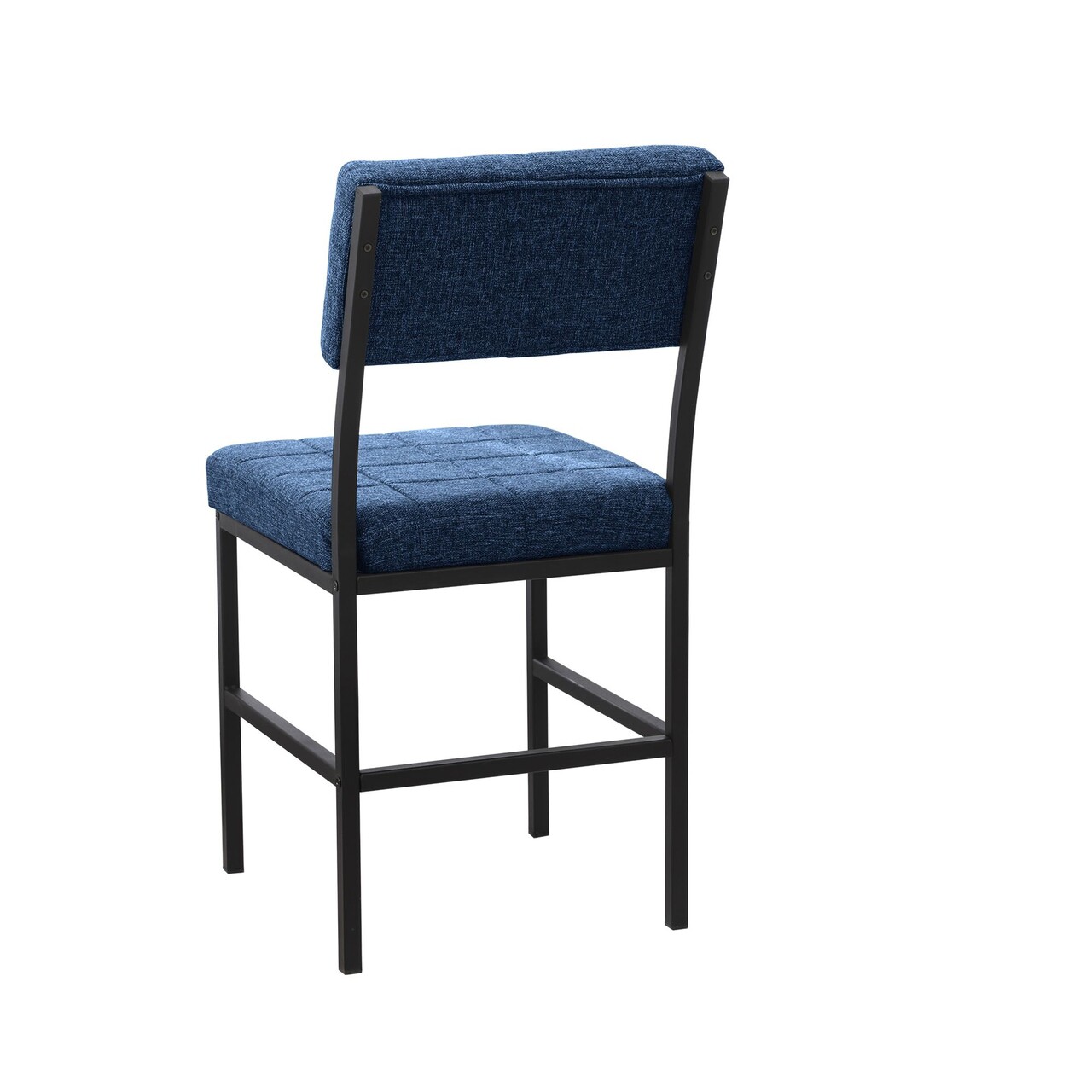 Scaun, Hanah Home, Dubai, 40x82x40 cm, Albastru navy - view 8