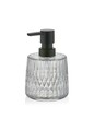 Dozator sapun lichid, Mia, SBN0059, Sticla, Transparent