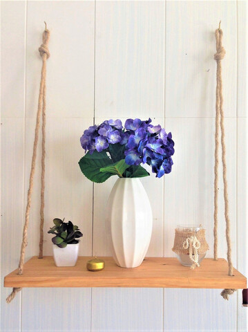 Suport pentru chei, swing, 60x20x2.5 cm, lemn , maro