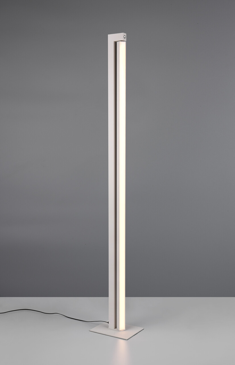 Lampadar Seeker, TRIO, 20x16x130 cm, 21W, 1x SMD, metal, gri - view 2