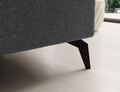 Coltar extensibil stanga 4 locuri ELTAP, Sol-08, Solange, 292x196x84 cm, lemn/poliester, gri