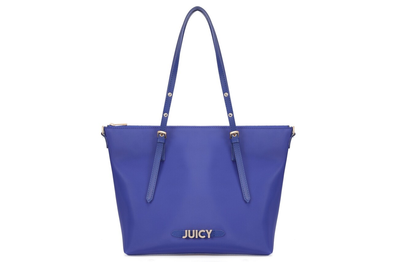 Geanta Juicy Couture 349, 45x25x30 Cm, Piele Ecologica, Albastru Sax