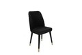 Set scaune 4 piese, Nmobb, Hugo-366 V4, Metal, Negru
