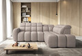 Coltar extensibil dreapta 4 locuri ELTAP, RT-20XIL, Falconn, 258x208x107 cm, lemn/poliester, maro deschis