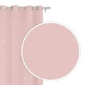 Perdea Crystal Puder, Fashion Goods, 140x250, poliester, roz