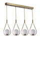 Lustra, Stala, 846STL2872, Metal, Alb / Cupru