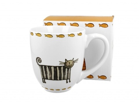 Cana, duo, classic cats, jumbo xxl, 0.9 l, portelan, multicolor