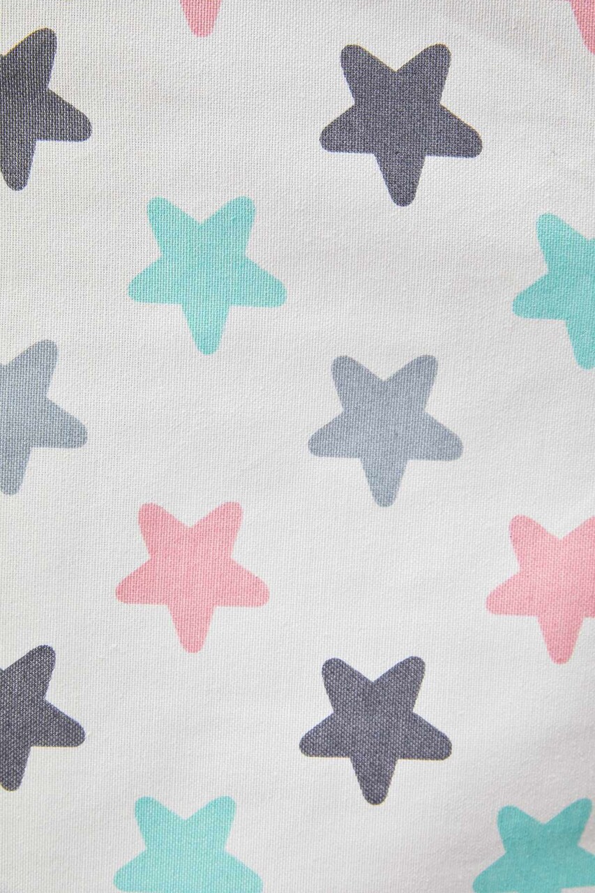 Cort de joaca pentru copii, Hanah Home, Wooden Tent, 95x114x90 cm, Alb/Roz - imagine 8