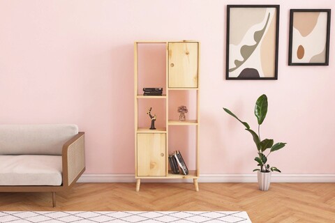 Corp biblioteca, dekzy, collection, 75x180x35 cm, natural
