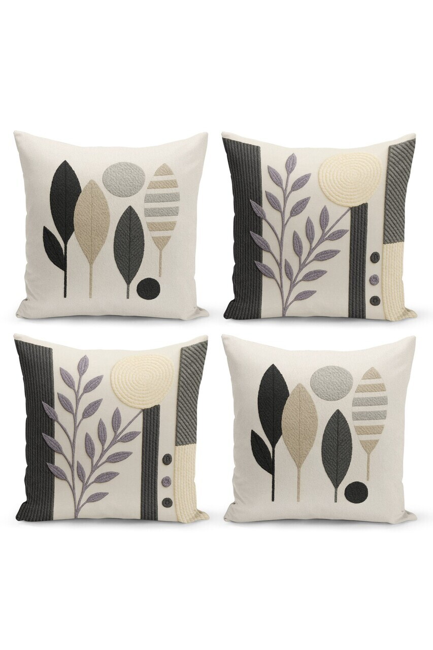 Set fete de perna, Artpnchset4-53, Poliester, Multicolor — imaginea 4