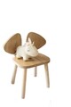 Scaun pentru copii, Bambini, Mickey Chair, Maro