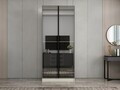 Dulap pentru haine, Hanah Home, Nisa, 90x210x52 cm, Gresie