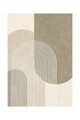 Covor, CLR-7184VİZON-4, 80x100 cm, Poliester, Bej