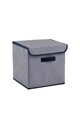 Cutie de depozitare din pâslă, YLC419, 30x30x30 cm, 70% poliester/30% bumbac, Albastru navy