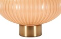 Lampa de masa Perly -W, Mauro Ferretti,  1 x E27, 40W, 33x49 cm, sticla/fier/textil, perla/auriu