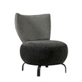 Set scaune, Unique Design, 867UNQ1071, Lemn de carpen, Antracit