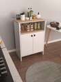 Dulap multifunctional, Estella, Berry, Sonomo / Alb