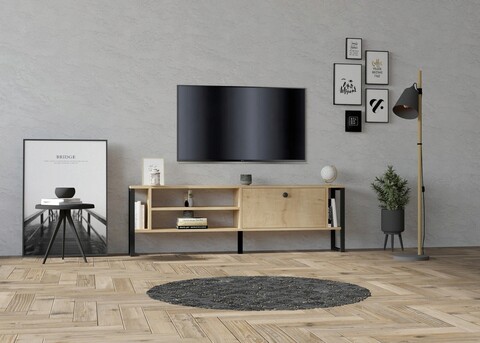 Comoda TV, Puqa Design, Asrın, 160×50.4×24.5 cm, PAL, Maro mezoni.ro