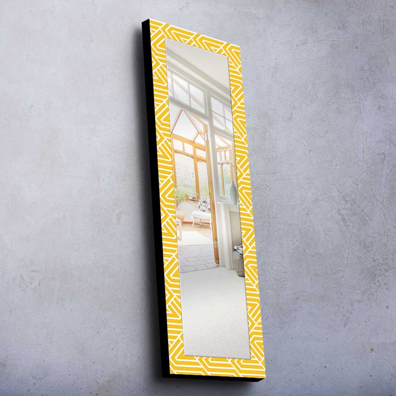 Oglinda decorativa, 40120MA-025, Cadru: 100% LEMN DE PIN (Grosime: 27 mm), Multicolor - view 2