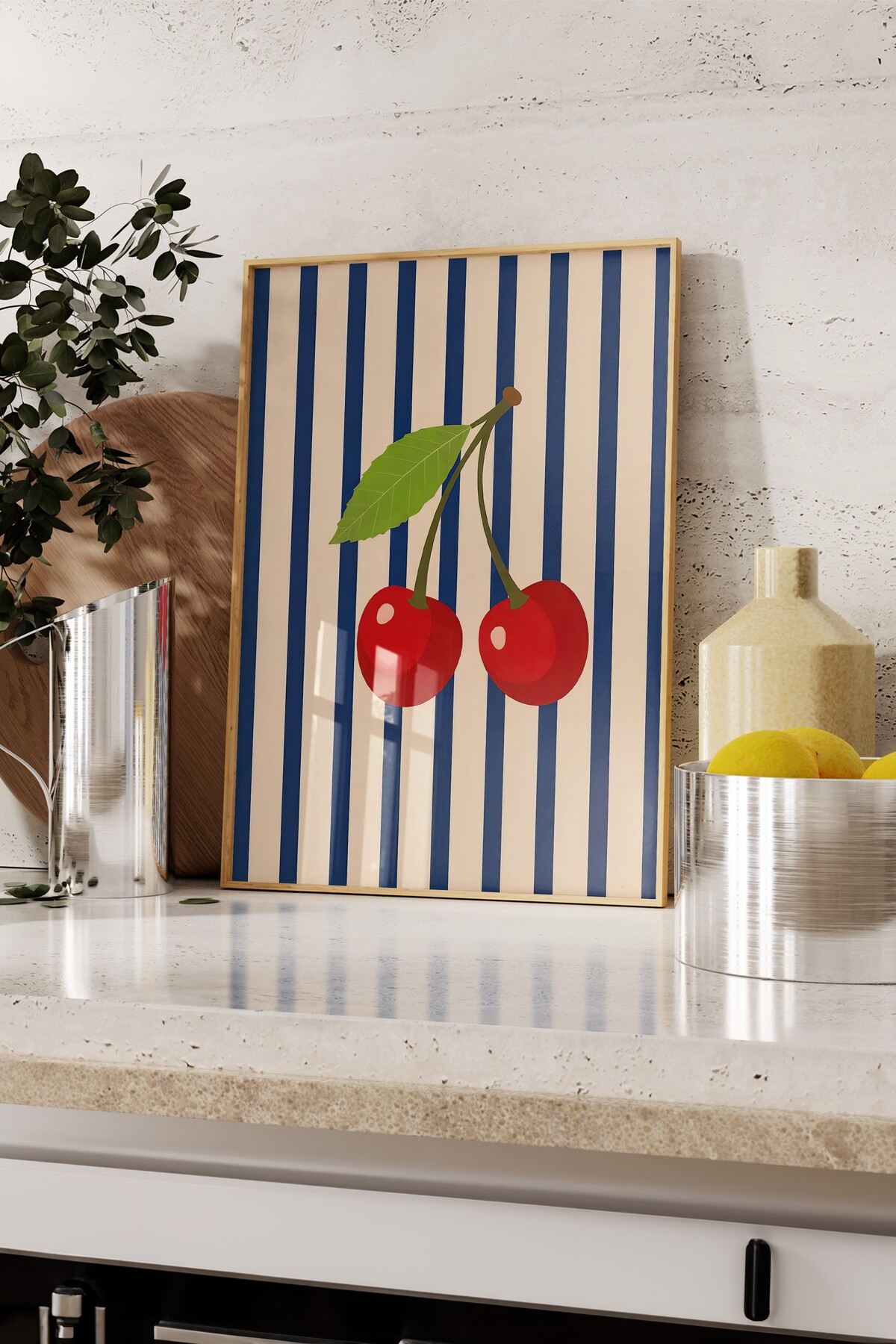 Tablou decorativ, 109706, LEMN SOLID, Față: 100% PVC STICLĂ, Multicolor
