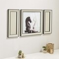 Set tablou si 2 oglinzi decorative T809, Neostill, sticla temperata, 70x70 cm/30x70 cm