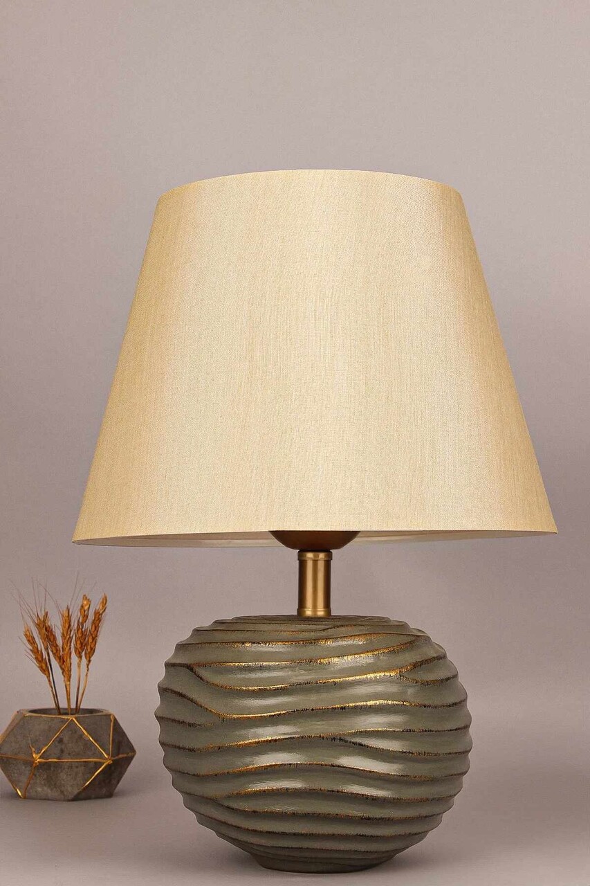 Lampa de masa L'essentiel Maison 687HMY2549 Gri închis