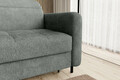Coltar extensibil stanga 3 locuri ELTAP, LT-100TOU, Gomsi, 228x165x100 cm, lemn/poliester, verde
