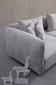 Coltar, Atelier del Sofa, 560ARE1249, Lemn de fag / PAL, Gri deschis
