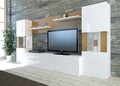 Mobilier living, Decorotika, Lore, pal melaminat, alb/bej