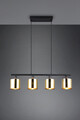 Lustra Jason, RL, 75x12x150 cm, 10W, 4x E14, metal, auriu