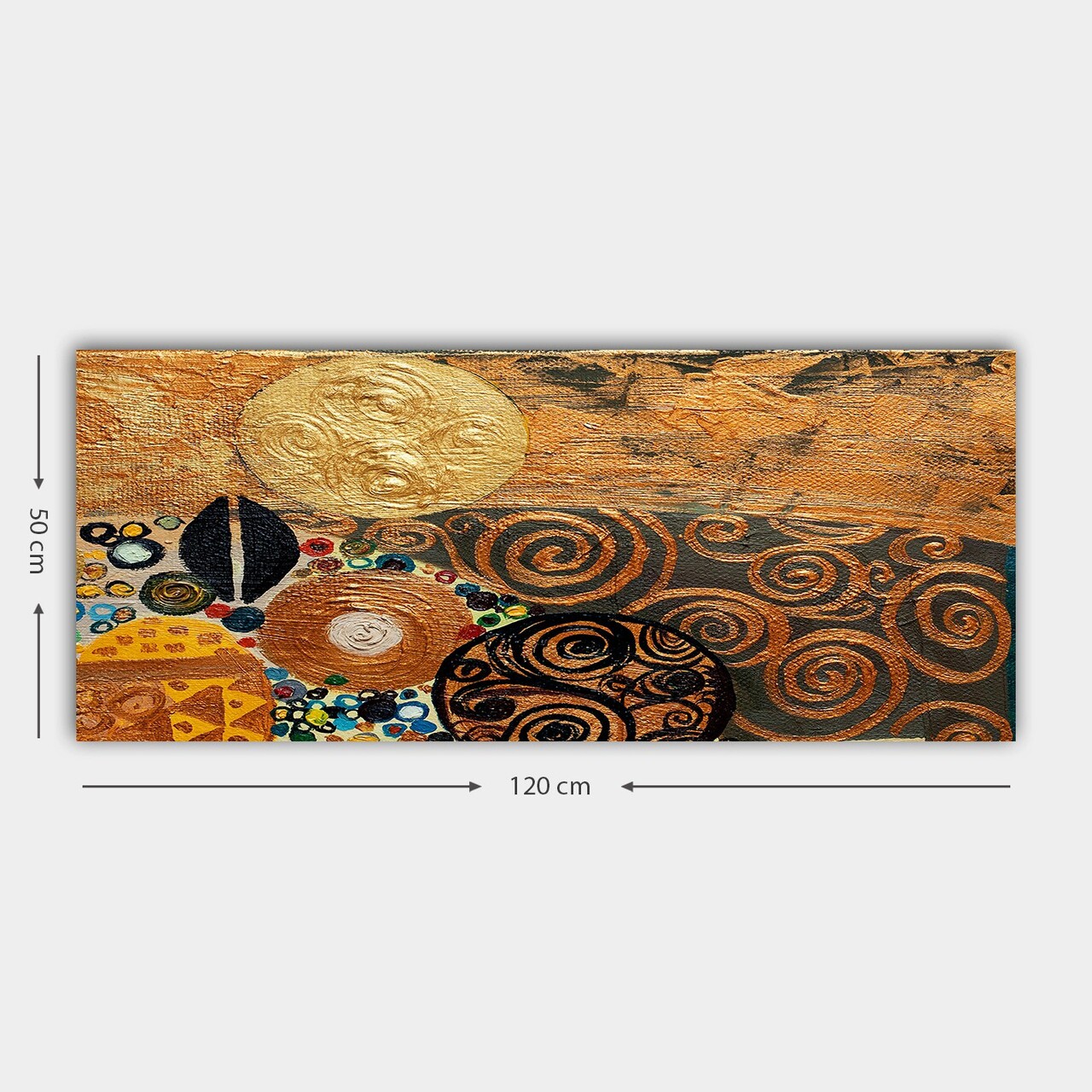 Tablou decorativ, YTY62276204206_50120, Cadru: 100% LEMN (grosime: 3 cm), Multicolor - view 3