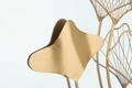 Oglinda decorativa Flower, Mauro Ferretti, 75x72 cm, fier, auriu