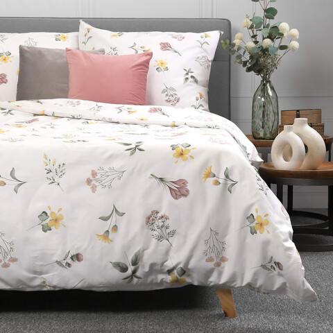 Lenjerie de pat Prima, Homla, 160x200 cm, bumbac, multicolor