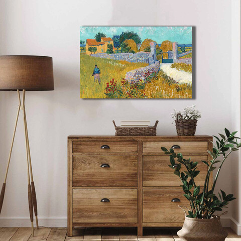 Tablou decorativ, 4570vangogh066, canvas , lemn, multicolor