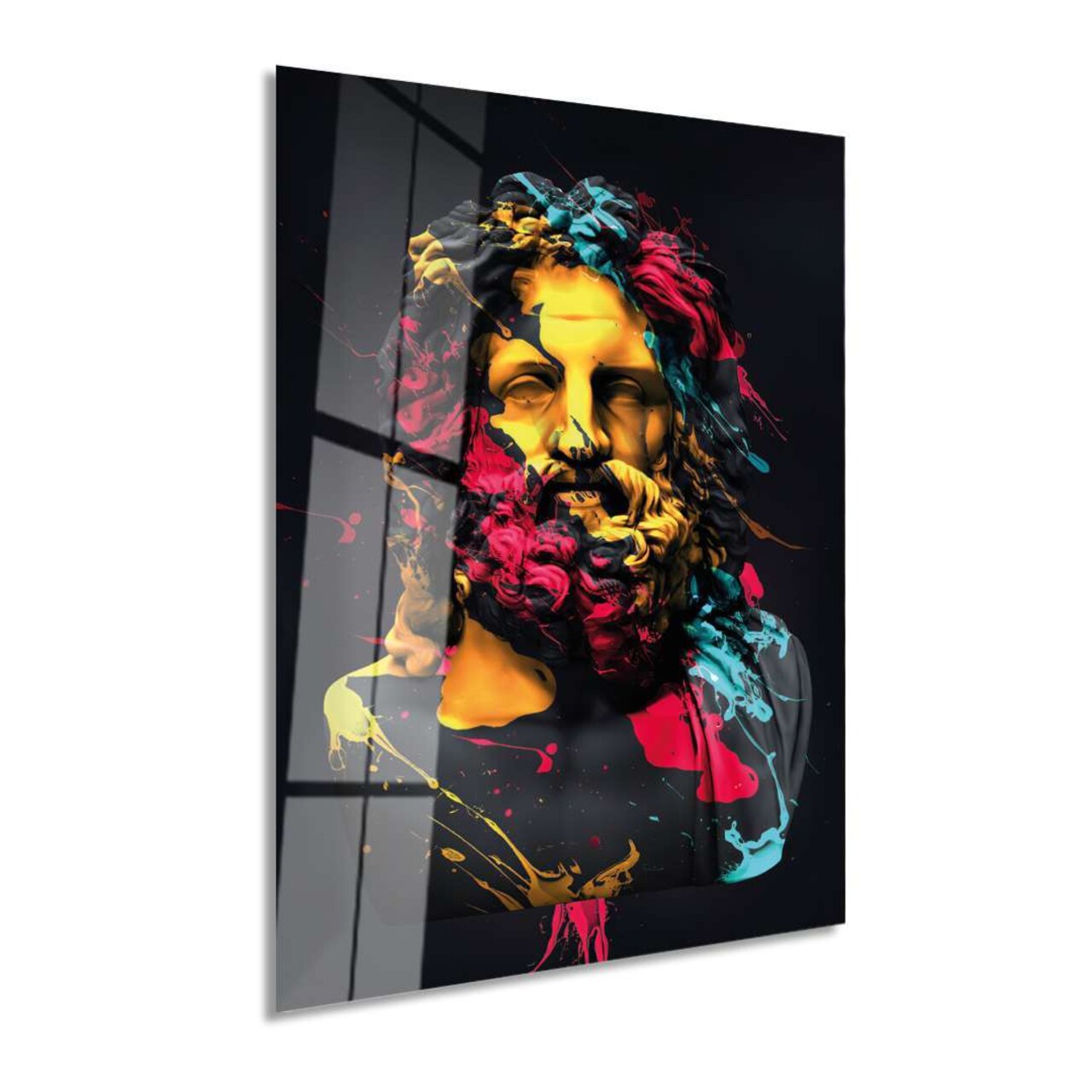 Tablou decorativ, Hhlzvh011, 30 x 40 cm, Multicolor - view 4
