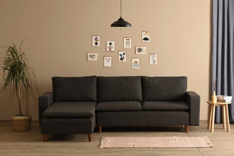 Coltar, futon, 859ftn2119, metal , gri inchis