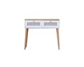 Dulap, Wolina, Calvin, 95x100x35 cm, MDF , Alb / Stejar