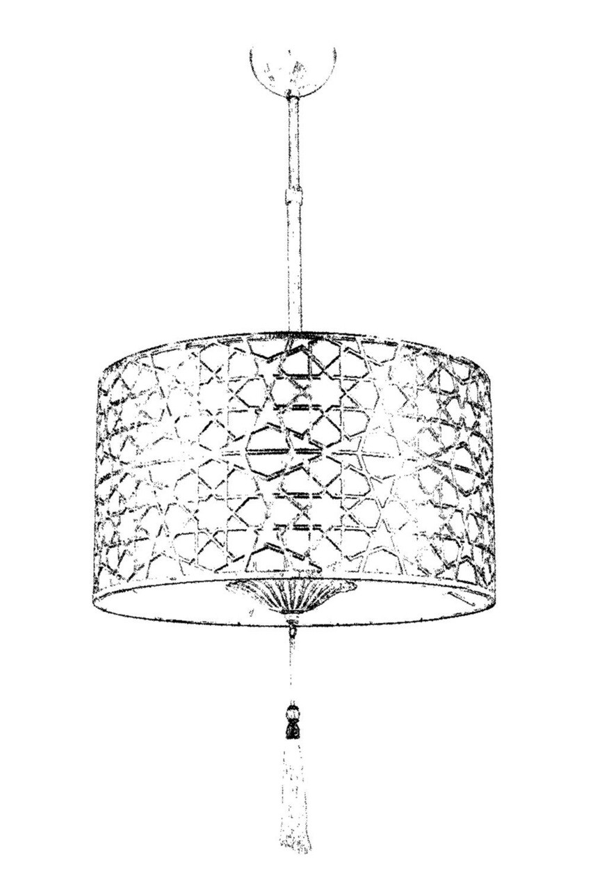 Lustra, Avonni, 683AVN1161, Metal, Alb - 1 | YEO
