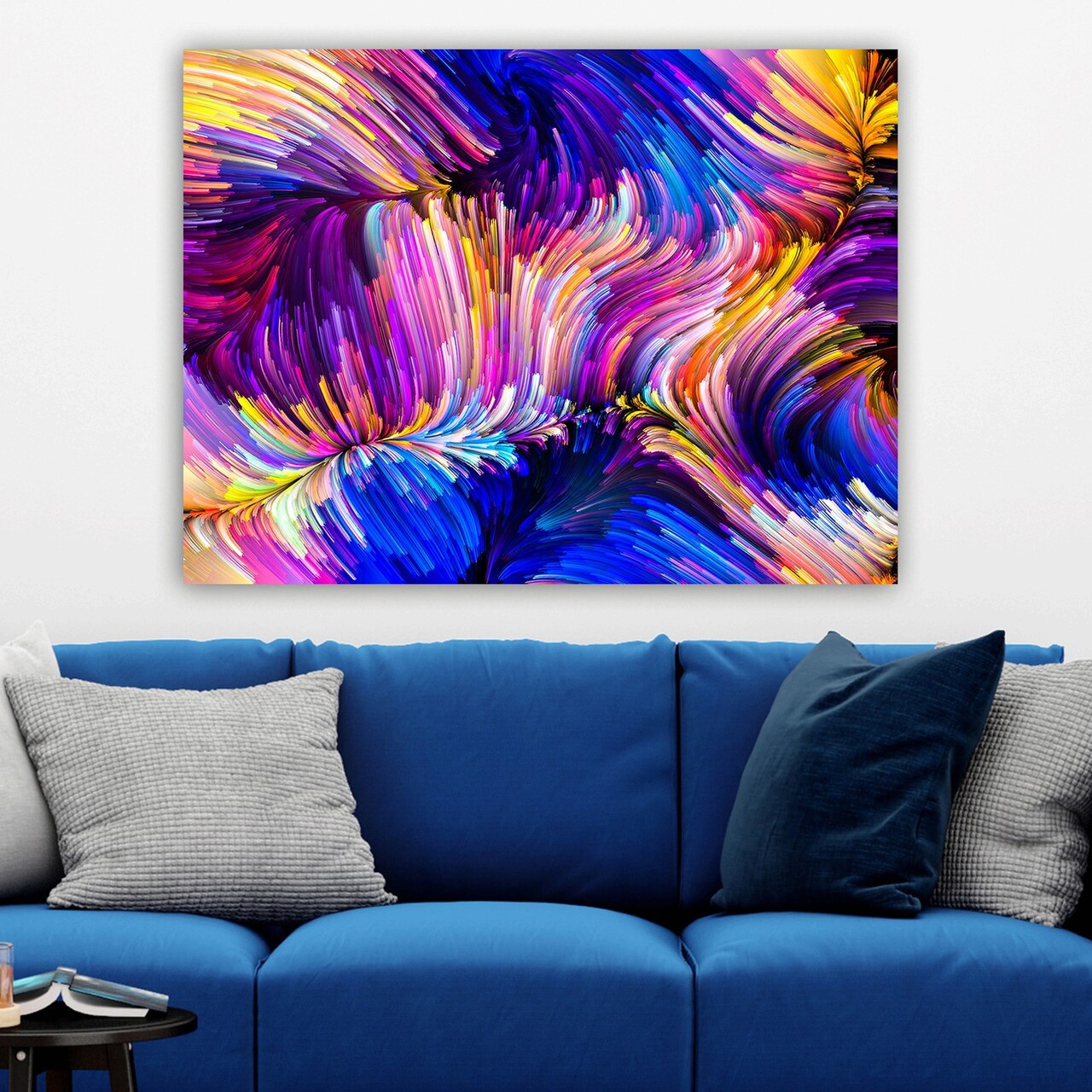 Tablou decorativ 552227968_70100 Cadru: 100% LEMN (grosime: 3 cm) Multicolor